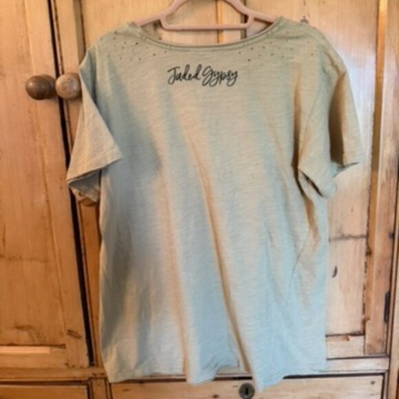JADED GYPSY JUDEE MEADOW VIEWS MOON DANCE TEE - Picture 3 of 4